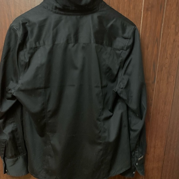 Calvin Klein women’s xl black Button-Up Shirt - Picture 3 of 4